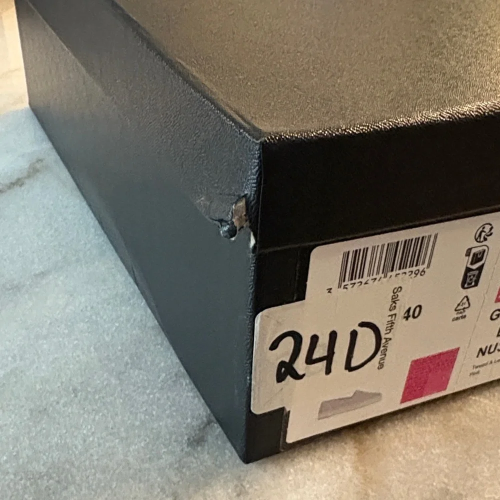CHANEL Pink Espadrilles Box with Style NU325 Label - Picture 3 of 8